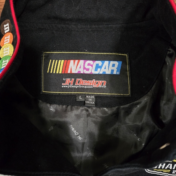 M&M's Racing Champion Black Racing Jacket - Picture 3 of 12